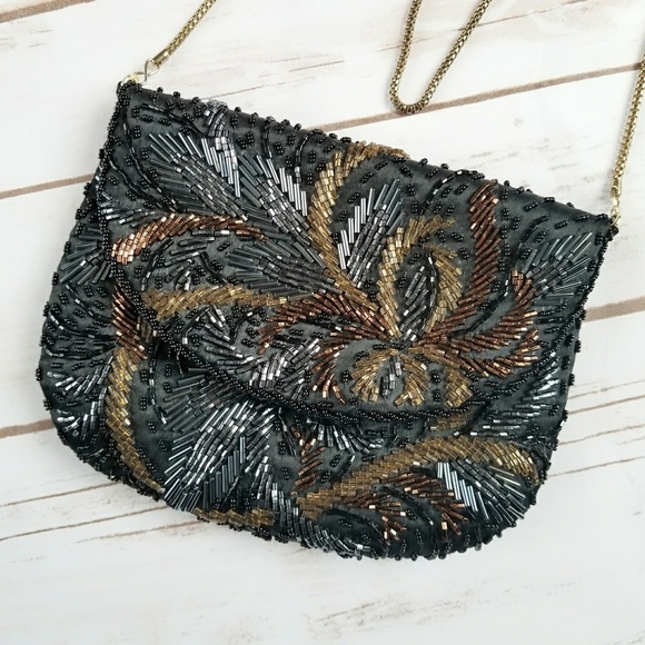 Judy's Handbags - Vintage Judy's Beaded Bag